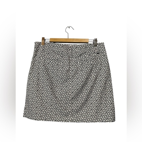 NEW, NIVO by Lanctôt, Geometric Print Golf Skort, Size 10,Black & White 🏌️♀️ - Picture 8 of 10